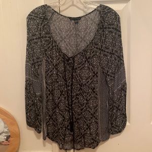 American eagle patterned blouse!